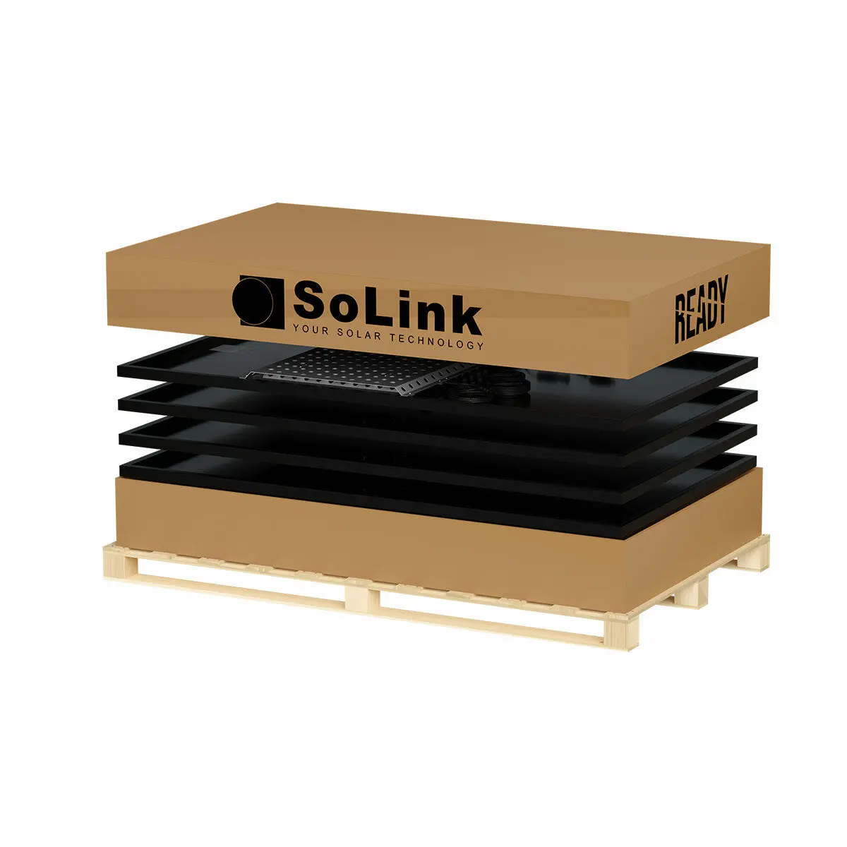 Pannelli fotovoltaici SoLink READY 1500 con inverter integrato - Kit 4 pannelli 1,52 kW WiFi - Image 4