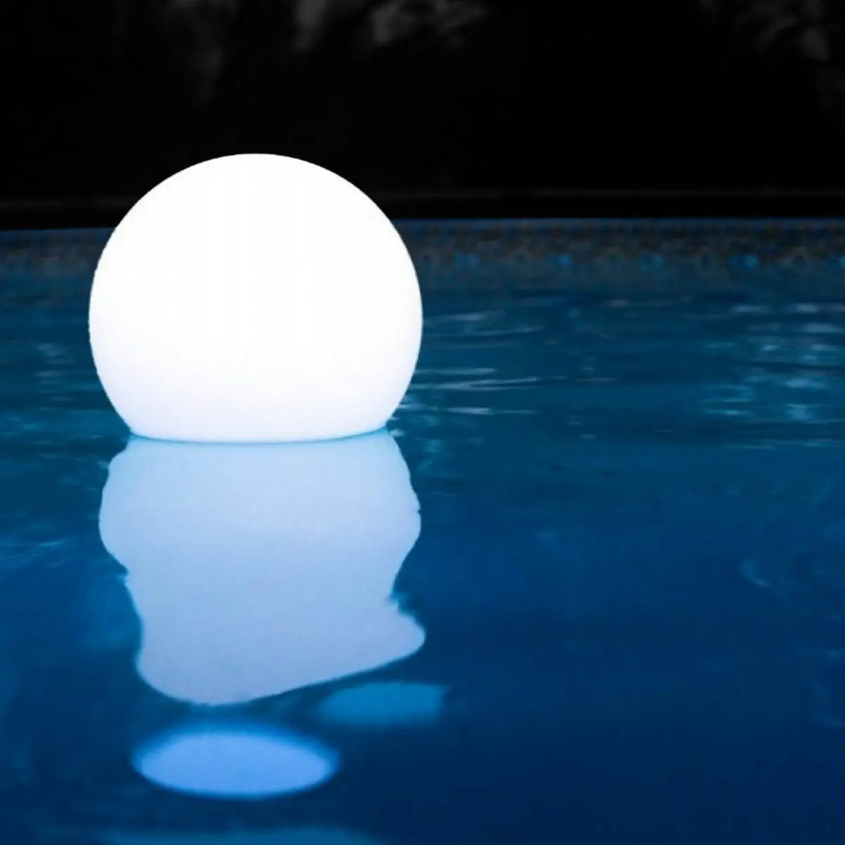Sfera luminosa da giardino Arkema SF300 in resina LLDPE con pannello fotovoltaico 30 cm - Image 5